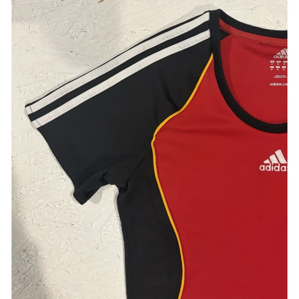 Adidas Germany 2006 Away Womens M Jersey Red Shirt Football Soccer World Cup